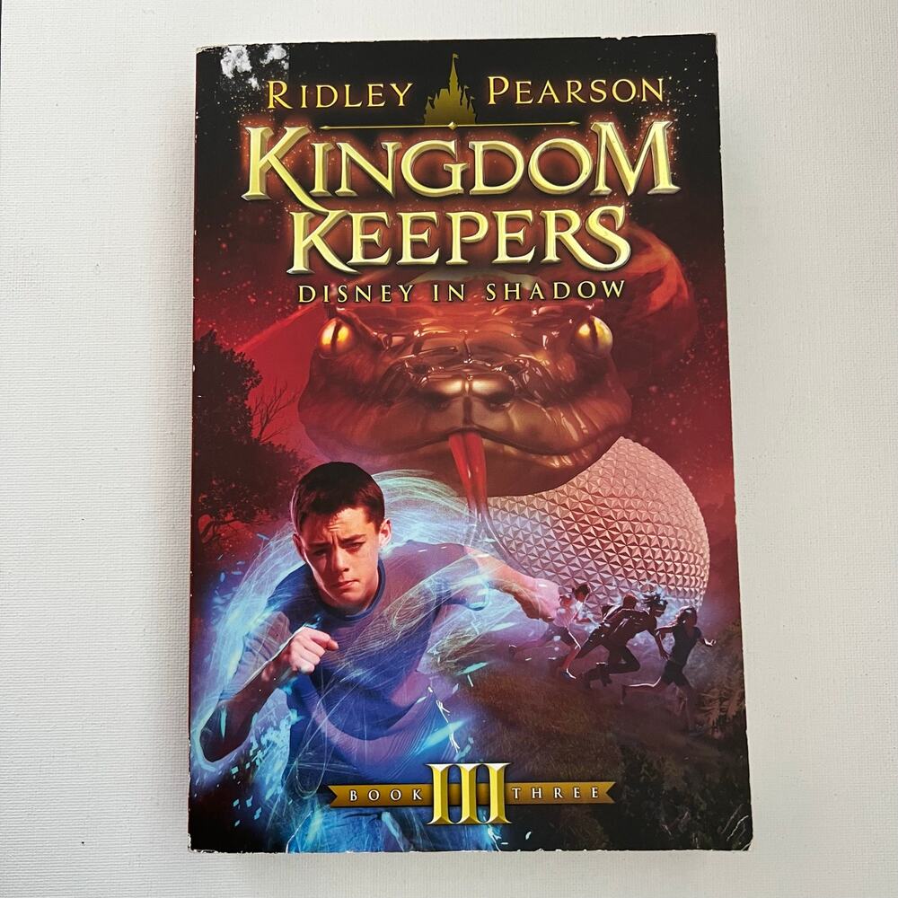 Kingdom Keepers III Disney in Shadow by Ridley Pearson Paperback Book